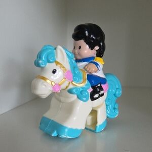 Little People Disney Prince Eric Klip Klop Horse